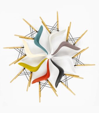Eames plastic side chair - Ảnh 4